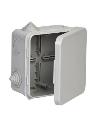 Коробка КМ 100х100х50 GENERICA (UKO31-100-100-050-K03-54G). Коробка распаячная для открытой проводки. GENERICA в Арзамасе