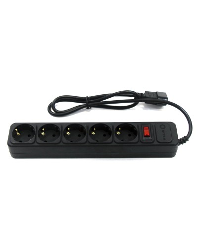 SP5B-110U. Сетевой фильтр 5 розеток, 1м, черный. 5bites в Арзамасе