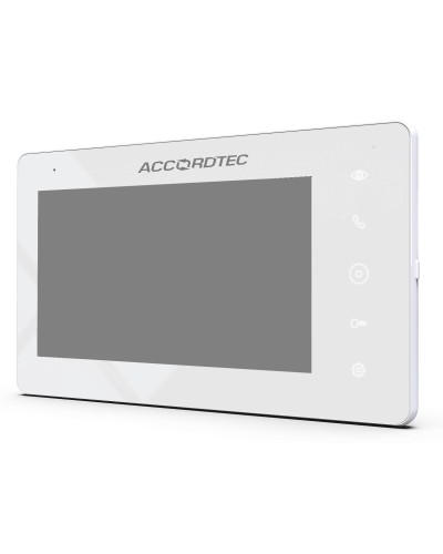 AT-VD720W WH. Монитор домофона цветной с функцией «свободные руки». AccordTec в Арзамасе