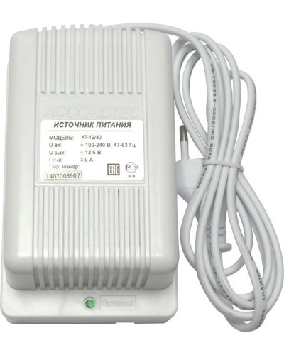 AT-12/30 (белый). Источник стабилизированного питания. AccordTec в Арзамасе