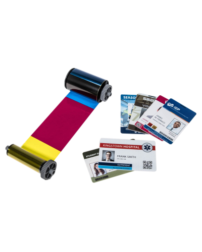 ASOL-YMCKO250. Лента полноцветная с черной панелью и оверлеем (YMCKO) с чистящим роликом. Advent SOLID в Арзамасе