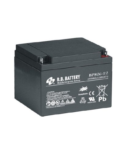 B.B. Battery BPS 26-12: Аккумулятор герметичный свинцово-кислотный в Арзамасе
