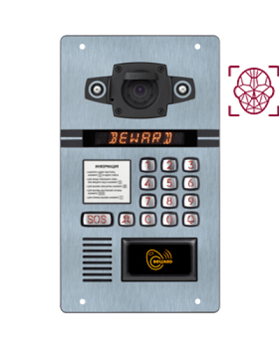 DKS15135 (2Мп, 2.1мм). Вызывная панель подъездного IP-домофона. Beward в Арзамасе