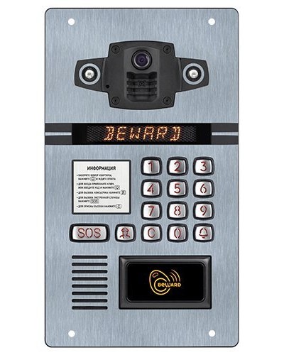 DKS15105. Вызывная панель подъездного IP-домофона. Beward в Арзамасе