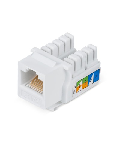 KJ-RJ45-Cat.5e-90 (7008c): Вставка Keystone Jack RJ-45 в Арзамасе