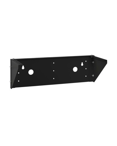 NC-3U-V-BK (12025c). Кронштейн настенный вертикальный 19 3U, цвет черный. CABEUS в Арзамасе