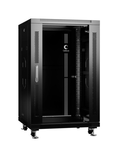 SH-05C-18U60/100-BK (8539c). Шкаф телекоммуникационный 19 напольный 18U. CABEUS в Арзамасе