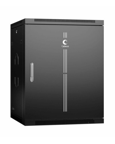 SH-05F-15U60/60m-R-BK (10746c). Шкаф телекоммуникационный 19 настенный 15U. CABEUS в Арзамасе