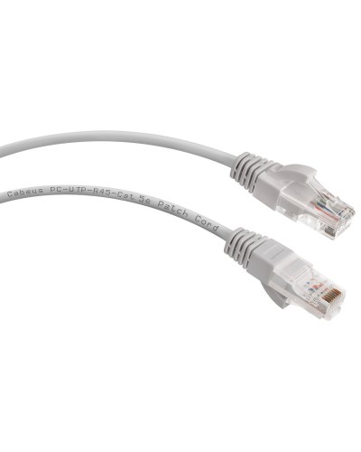 PC-UTP-RJ45-Cat.5e-20m-LSZH (9593c), серый. Патч-корд медный. CABEUS в Арзамасе
