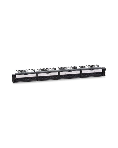 PL-24-KJ-RJ45-Cat.6-180T (11831c): Патч-панель 19" (1U), 24 порта RJ-45, категория 6, с задним кабельным организатором в Арзамасе