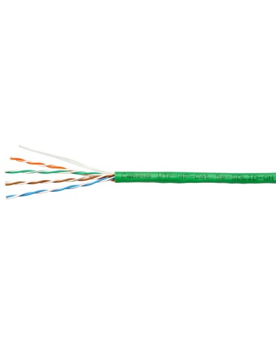 UTP-4P-Cat.5e-SOLID-LSLTx-GN (10990c). Кабель «витая пара» (LAN) для структурированных систем связи. CABEUS в Арзамасе