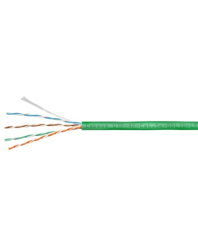 UTP-4P-Cat.5e-SOLID-LSZH-GN (9779c). Кабель «витая пара» (LAN) для структурированных систем связи. CABEUS в Арзамасе