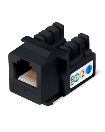 KJ-RJ12-90-BK (9481c): Вставка Keystone Jack в Арзамасе