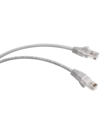 PC-UTP-RJ45-Cat.6-0.3m-LSZH (8875c), серый. Патч-корд медный. CABEUS в Арзамасе