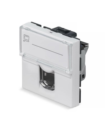 KJ-RJ45-Cat.6-SH-180T-FP-L-45 (11843c): Вставка Keystone Jack RJ-45 в Арзамасе