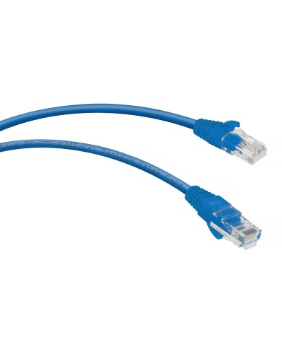 PC-UTP-RJ45-Cat.5e-0.3m-BL-LSZH (9527c), синий. Патч-корд медный. CABEUS в Арзамасе