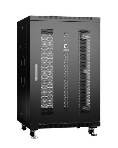 ND-05C-18U60/100-BK (8531c). Шкаф телекоммуникационный 19 напольный 18U. CABEUS в Арзамасе