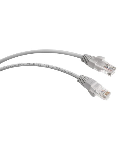 PC-UTP-RJ45-Cat.6-2m (7268c), серый. Патч-корд медный. CABEUS в Арзамасе