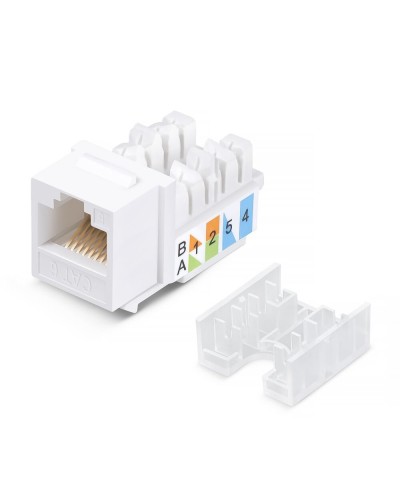 KJ-RJ45-Cat.6-90-SW (10071c): Вставка Keystone Jack RJ-45 в Арзамасе