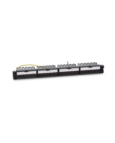 PL-24-KJ-RJ45-Cat.6-SH-180T (11833c): Патч-панель 19" (1U), 24 порта RJ-45, категория 6, полностью экранированная в Арзамасе