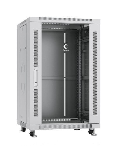 SH-05C-18U60/60 (7043c). Шкаф телекоммуникационный 19 напольный 18U. CABEUS в Арзамасе