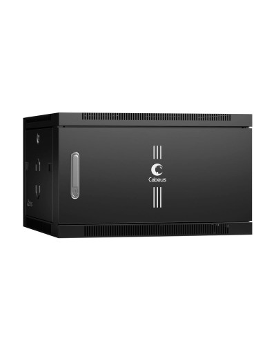 SH-05F-6U60/35m-BK (8609c). Шкаф телекоммуникационный 19 настенный 6U. CABEUS в Арзамасе