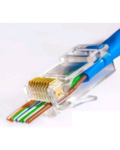 8P8C-C6-FC (100 шт) (10795c). Разъем RJ-45. CABEUS в Арзамасе
