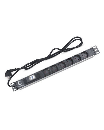 PDU-6P-B-2EU (7292c). Блок розеток 19. CABEUS в Арзамасе