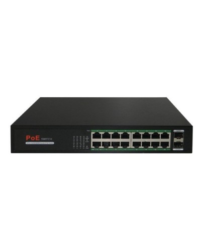 CO-SWP16GFv2. Коммутатор 16-портовый  Gigabit Ethernet с PoE. ComOnyx в Арзамасе