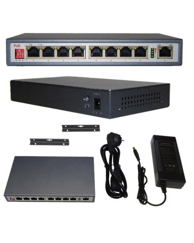 CO-SWP9C. Коммутатор 8-портовый  Gigabit Ethernet с PoE. ComOnyx в Арзамасе