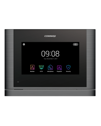 CDV-704MF/VZ (темное серебро). Монитор видеодомофона цветной. Commax в Арзамасе