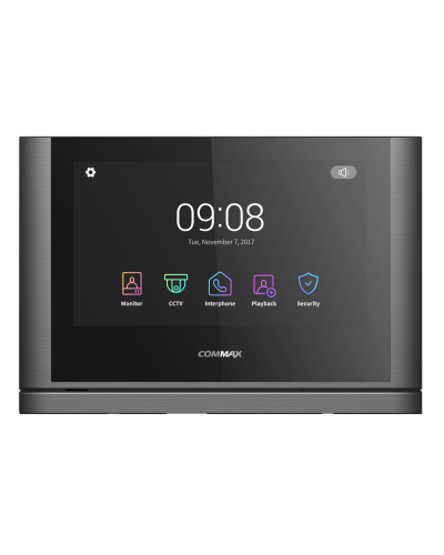 CDV-1024MA/VZ (темное серебро) Black Smog. Монитор видеодомофона цветной. Commax в Арзамасе