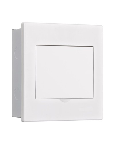Корпус ЩРВ-М 6 модулей IP41 встраиваемый белая дверь (31101DEK). Корпус пластиковый. DEKraft в Арзамасе