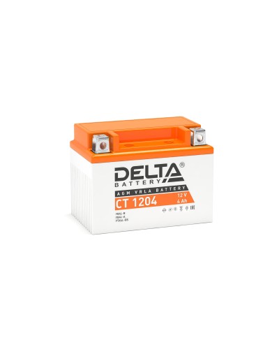 Delta CT 1204. Аккумулятор герметичный свинцово-кислотный стартерный. Delta в Арзамасе