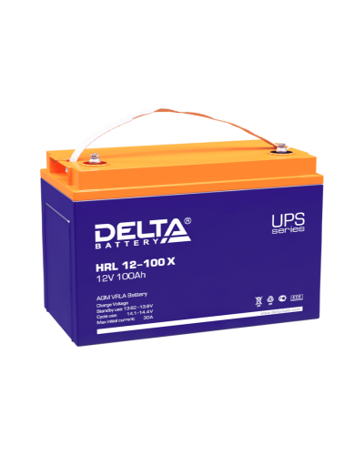 Delta HRL 12-100 X. Аккумулятор герметичный свинцово-кислотный. Delta в Арзамасе