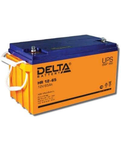 Delta HR 12-65. Аккумулятор герметичный свинцово-кислотный. Delta в Арзамасе
