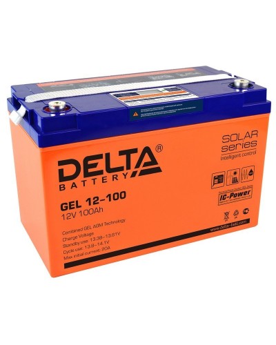 Delta GEL 12-100. Аккумулятор герметичный свинцово-кислотный. Delta в Арзамасе