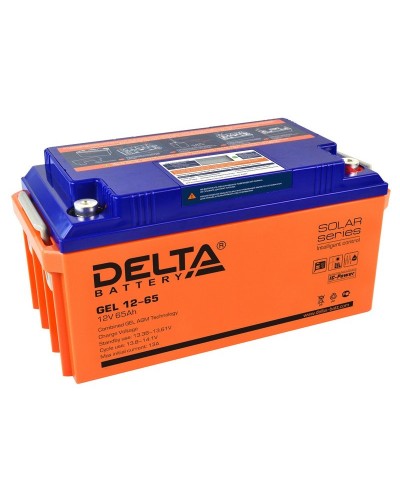 Delta GEL 12-65. Аккумулятор герметичный свинцово-кислотный. Delta в Арзамасе