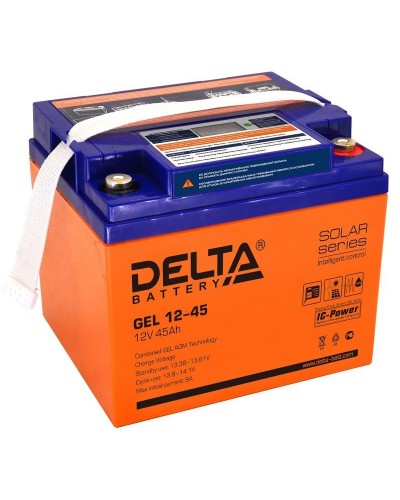 Delta GEL 12-45. Аккумулятор герметичный свинцово-кислотный. Delta в Арзамасе