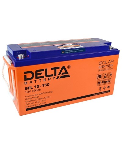 Delta GEL 12-150. Аккумулятор герметичный свинцово-кислотный. Delta в Арзамасе
