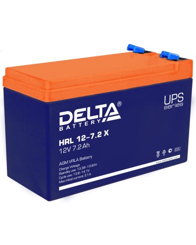 Delta HRL 12-7.2 X. Аккумулятор герметичный свинцово-кислотный. Delta в Арзамасе