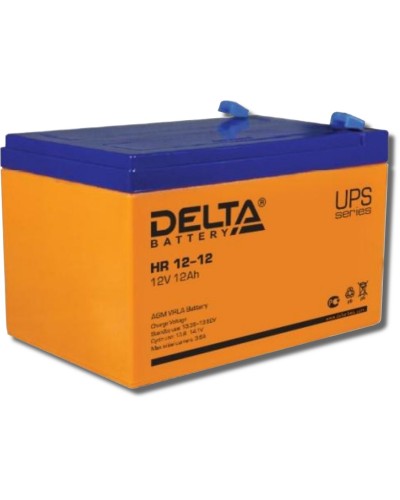 Delta HR 12-12. Аккумулятор герметичный свинцово-кислотный. Delta в Арзамасе