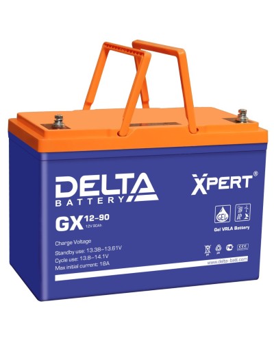 Delta GX 12-90. Аккумулятор герметичный свинцово-кислотный. Delta в Арзамасе