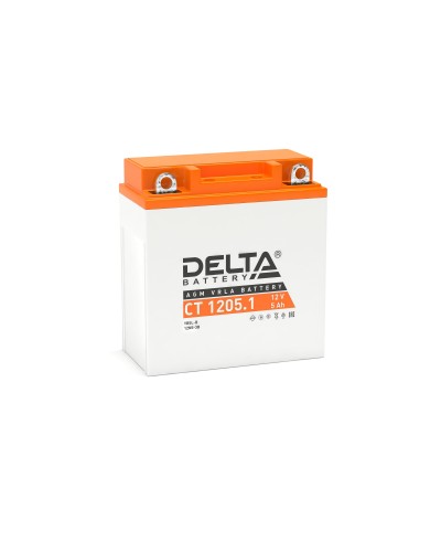 Delta CT 1205.1. Аккумулятор герметичный свинцово-кислотный стартерный. Delta в Арзамасе