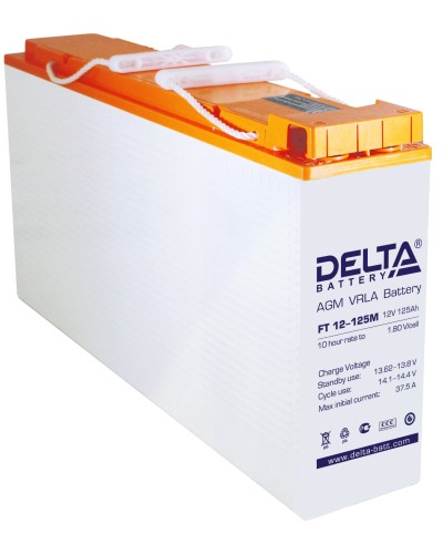 Delta FT 12-125 M. Аккумулятор герметичный свинцово-кислотный. Delta в Арзамасе