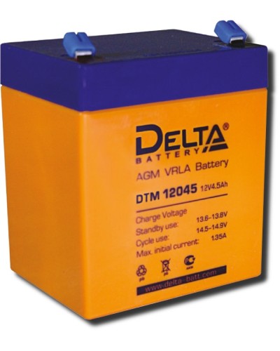 Delta DTM 12045. Аккумулятор герметичный свинцово-кислотный. Delta в Арзамасе