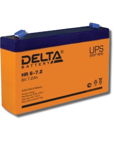 Delta HR 6-7.2. Аккумулятор герметичный свинцово-кислотный. Delta в Арзамасе
