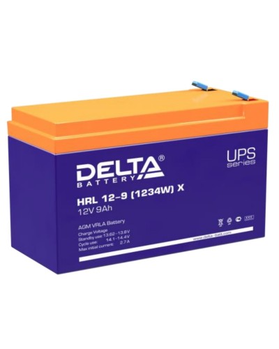 Delta HRL 12-9 X (1234W). Аккумулятор герметичный свинцово-кислотный. Delta в Арзамасе