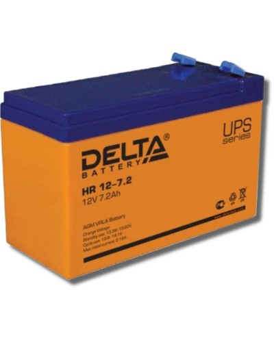 Delta HR 12-7.2. Аккумулятор герметичный свинцово-кислотный. Delta в Арзамасе