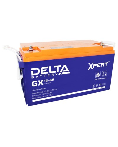 Delta GX 12-65. Аккумулятор герметичный свинцово-кислотный. Delta в Арзамасе